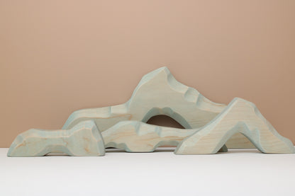 Ice Boulder-Blue